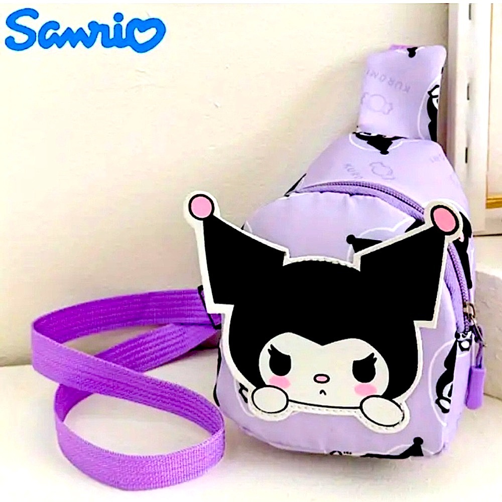 SANRIO, Kuromi Backpack, shoulder sling